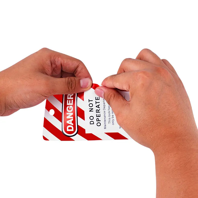 Информационная бирка в рулоне "Do not operate" 200 шт, STR001 Информационная бирка в рулоне "Do not operate" 200 шт, STR001